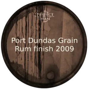 Port Dundas Grain. Rum finish 2009