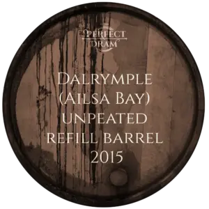Dalrymple (Ailsa Bay) unpeated refill barrel 2015