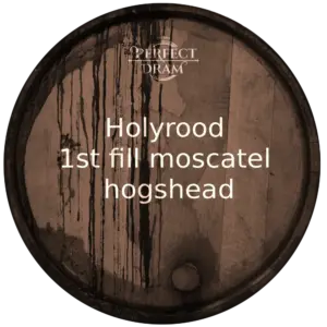 Holyrood 1st fill moscatel hogshead