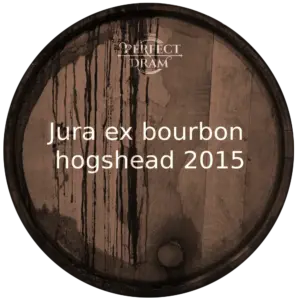 Jura ex bourbon hogshead 2015