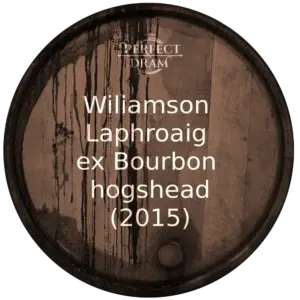 Wiliamson Laphroaig  ex Bourbon hogshead(2015)