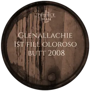 Glenallachie 1st fill oloroso butt 2008