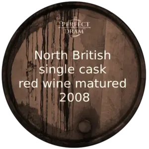 North British single cask red wine matured 2008
